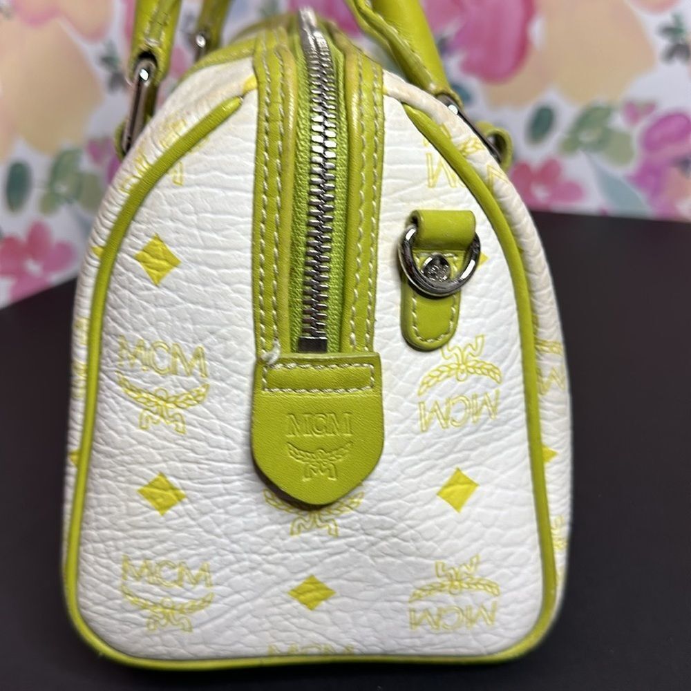 💯Authentic MCM Boston Handbag - Small🍀 - Picture 16 of 16